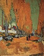 Vincent Van Gogh The Alyscamps,Avenue Germany oil painting artist